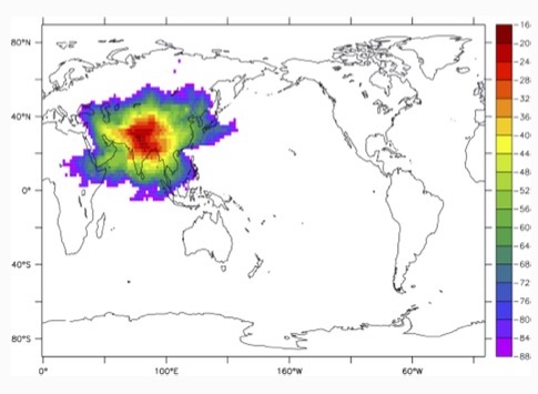 Megacity emissions